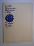 200 chryzantém - 1935 / Symfonie o Dyji - 1945 - náhled