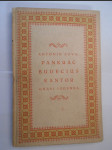 Pankrác Budecius, kantor - quasi legenda - náhled