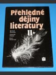 Přehledné dějiny literatury I. - náhled