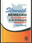 Slovník Nemecko-Slovenský a Slovensko Nemecký/ vreckový - náhled