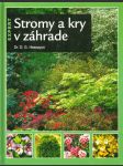 Stromy a kry v záhrade - náhled