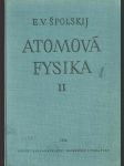 Atomová fysika II - náhled