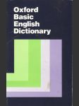 Oxford basic English dictionary - náhled