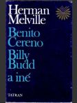 Benito Cereno, Billy Budd a iné - náhled