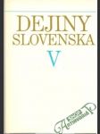 Dejiny Slovenska V. (1918-1945) - náhled