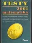 Testy 2001 - Matematika - náhled
