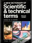 A new dictionary of scientific and technical terms - náhled