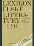 Lexikon české literatury 1. (A - G) - náhled