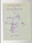 Myšlenky a výroky moudrých o životě a štěstí II. - náhled