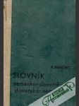 Nemecko-slovenský a slovensko-nemecký slovník - náhled