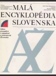 Malá encyklopédia Slovenska - náhled