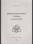 Mikroekonomie cvičebnice pro inženýrské studium - náhled