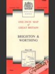 One-Inch Map of Great Britain-Brighton and Worthing - náhled