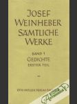 Sämtliche Werke - 1.Band:Gedichte/Erster Teil - náhled