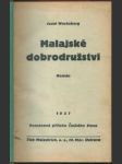 Malajské dobrodružství - náhled