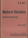 Moderní literatura československá  - náhled