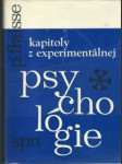 Kapitoly z experimentálnej psychológie - náhled