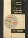 Evropské literatury 1945-1958 - náhled