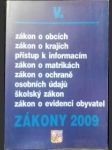 Zákony v. / 2009  - náhled