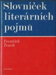 Slovníček literárních pojmů - náhled