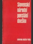 Slovenské národní povstání dnešku - náhled