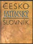 Česko - latinský slovník  - náhled