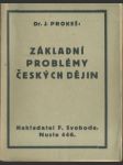 Základní problémy českých dějin - náhled