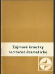 Zájmové kroužky recitačně dramatické - náhled