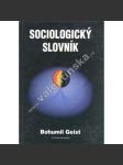 Sociologický slovník - náhled