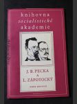 J. B. Pecka a L. Zápotocký - náhled
