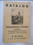 Katalog prácheňské výstavy drobného zvířectva a výstavy loveckých psů v Písku 1941 - náhled