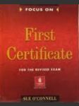 Focus on first certificate  - náhled