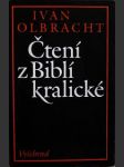 Čtení z biblí kralické - náhled