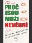 Proč jsou muži nevěrní - náhled