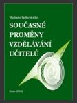 Současné proměny vzdělávání učitelů - náhled