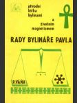 Rady bylináře pavla - náhled