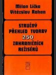 Stručný přehled tvorby 250 zahraničních režisérů - náhled