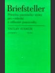 Briefsteller - příručka písemného styku pro vědecké a odborné pracovníky - náhled