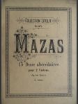 15 duos abécédaires pour 2 violons op. 85 cah.1-3. collection litolff 1469-1471 - náhled