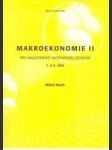 Makroekonomie ii pro magisterské (inženýrské) studium 1. a 2. část - náhled