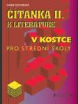 Čítanka ii. k literatuře v kostce - a4 - náhled