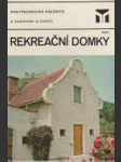 Rekreační domky - náhled