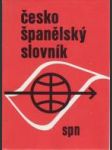 Česko španělský slovník - náhled