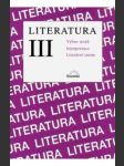 Literatura iii. výbor textů - náhled