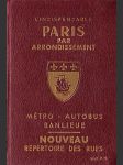 Guide Général de Paris: Paris par Arrondissement; Métro - Autobus; Banlieue - náhled
