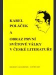Karel Poláček a obraz první světové války v české literatuře - náhled