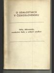 O udalostiach v Československu - náhled