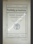 Socialně demokratičtí novohusité a hus - jiroušek tomáš josef - náhled