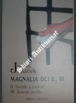 Magnalia dei ii., iii. - jenáček jindřich - náhled