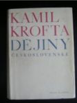 Dějiny československé - KROFTA Kamil - náhled